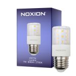 Noxion Lucent LED E27 Stick Klar 7W 806lm - 827 Ekstra Varm Hvit | Dimbar - Erstatter 60W
