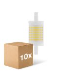 Fordelspakning 10x Ledvance Performance LED R7s Dobbelt Ended 78mm klar 12W 1521lm - 827 ekstra varm hvit | dimbar - erstatter 100W