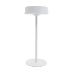 Eglo Bordlampe Simeri Solar Stål Hvit 3W 250lm - 830-860 Innstillbar Hvit | IP44 - Berøringsdimmbar - USB-C