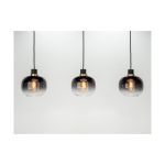 Eglo Pendel Lampe Oilella Stål Svart Gull | IP20 - Egnet for 3x E27 